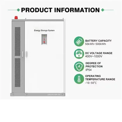 Tender Price for Grid-Connected Mobile Energy Storage Battery Cabinet for Tunnels