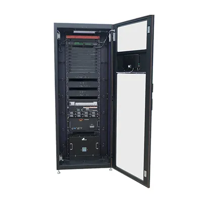 High-efficiency mobile outdoor cabinet for Podgorica Hospital