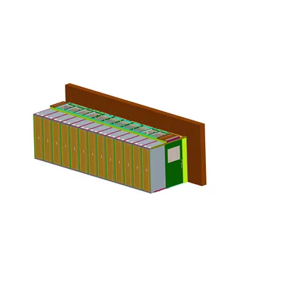 Dutch lithium battery cabinet 800mm deep
