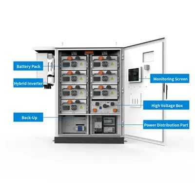 Single solar energy storage cabinet lithium battery energy storage project