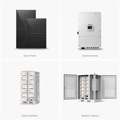 Are the batteries of the solar outdoor power cabinet connected in series 
