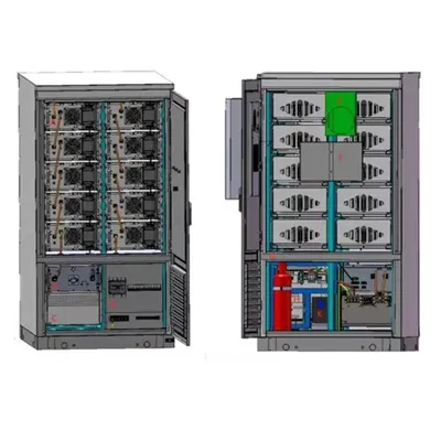 Waterproof power storage cabinet for base stations