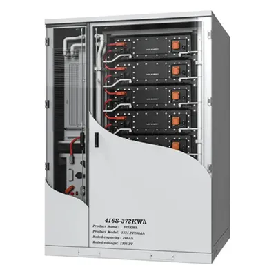 How much electricity can a battery as big as a cabinet store