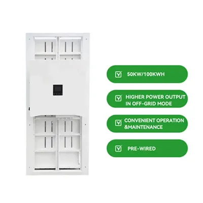Solar grid-connected energy storage solution